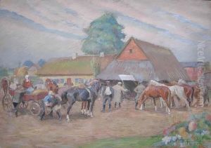 Dzien Targowy by Wladyslaw Goscimski