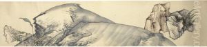 Studies Of Rocks by Matsumura Goshun