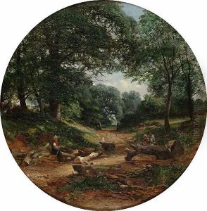 The Woodcutters Rest by William W. Gosling