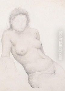 Study Of A Female Nude