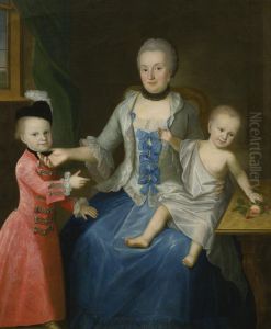 Portrait Of Fridericia Adolphina Countess