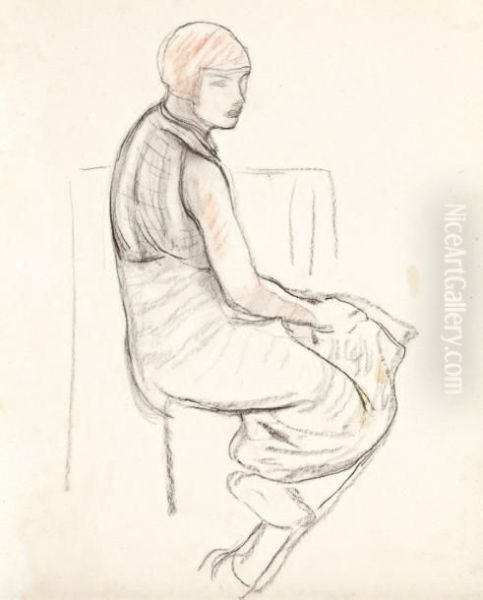 Femme Assise - view 1