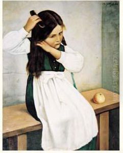 Fillette Se Coiffant (1908) Fillette Se Coiffant (1908)