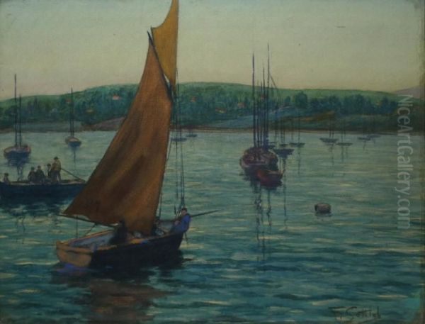 Voiliers Au Mouillage - view 1