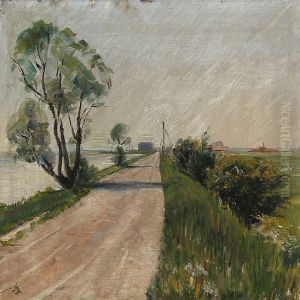 Summer Landscape by Albert Gottschalk