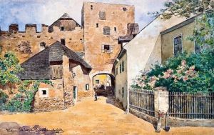 Stadttor In Durnstein by Karl Gotz