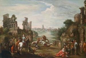 Ein Fest Auf Dem Gut Der Fursten Odescalchi In Rom
