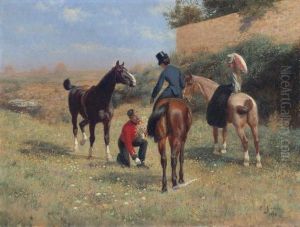 Before The Hunt by Jean Richard Goubie