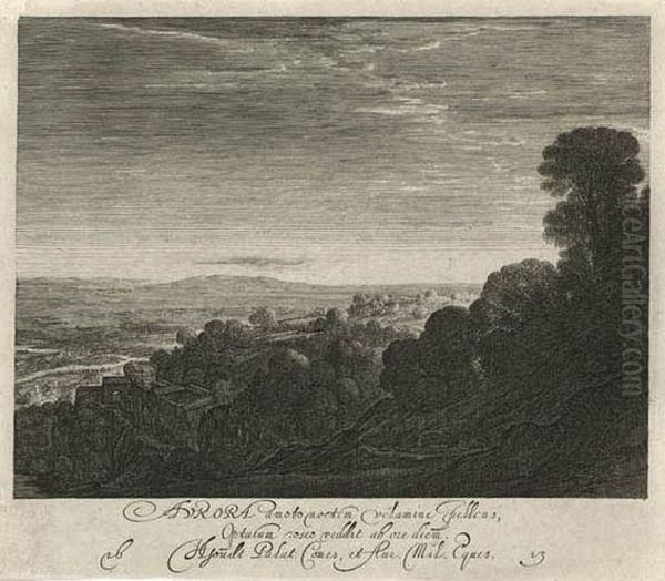 Landscape At Dawn: Aurora - view 1