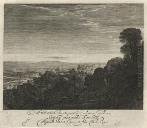 Landscape At Dawn: Aurora by Hendrick Goudt
