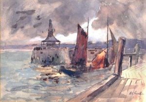 Entering Harbour by Alexander Carruthers Gould