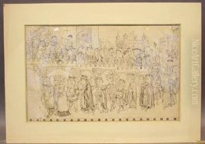Procession Of British Royalty by Francis Carruthers Gould