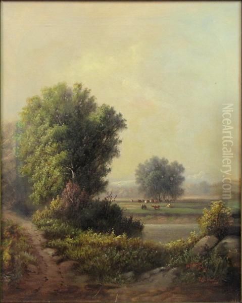 Landscape Withcattle - view 1