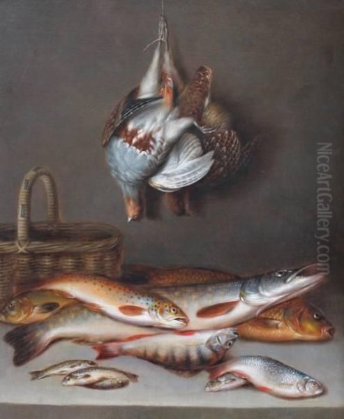 Still Life With Game And Fish - view 1