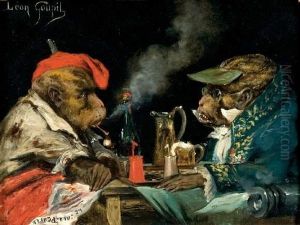 Les Politiques by Leon Lucien Goupil
