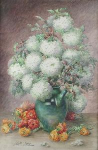 Boules De Neige Et Renoncules by Juliette Goury