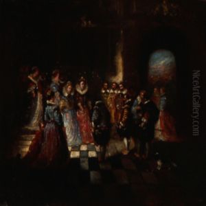 Reception At The Spanish Court by Hendrik Govaerts
