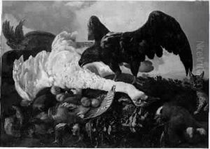 Nature Morte Au Cygne Et A L'aigle