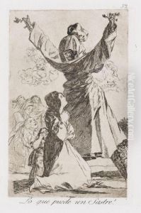 Lo Que Puede Un Sastre! by Francisco Goya Fuendetodos
