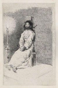 El Agarrotado by Francisco Goya Fuendetodos