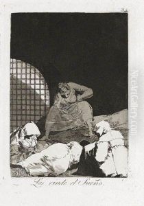 Las Rinde El Sueno by Francisco Goya Fuendetodos