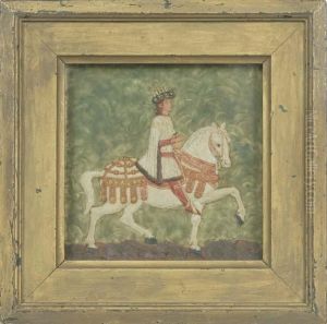 Giuliano Dei Medici A Cavallo by Benozzo Gozzoli