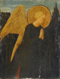 The Angel Of The Annunciation by Benozzo Gozzoli