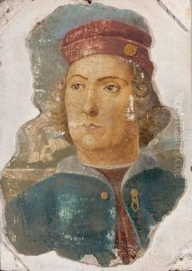 A Head Of A Man by Benozzo Gozzoli