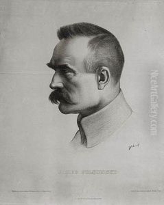 Jozef Pilsudski, Ok. 1918 by Adam Grabowski