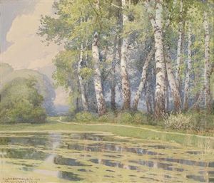 Buchen Am Wasser by Peter Grabwinkler