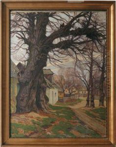 Vorstadt Im Herbst by Peter Grabwinkler
