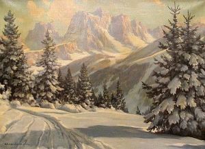 Kalkozl In The Austrian Tyrol by Peter Grabwinkler
