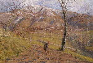 Marzo In Montagna by Napoleone Luigi Grady