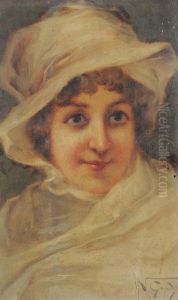 Ritratto Femminile by Napoleone Luigi Grady