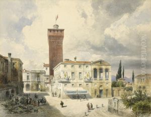Vicenza Mit Dem Torrione Di Porta Castello