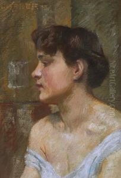 Bildnis Einer Jungen Frau. - view 1