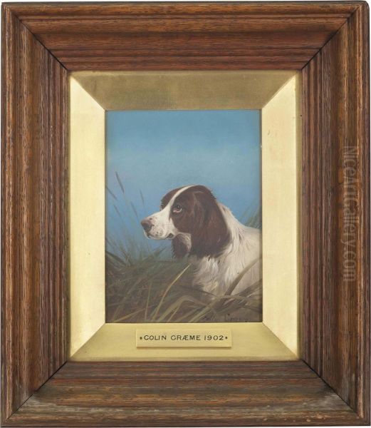 A Spaniel In A Landscape; And A Spaniel On The Scent - view 1