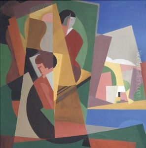 Zwei Menschen by Gottfried Graf