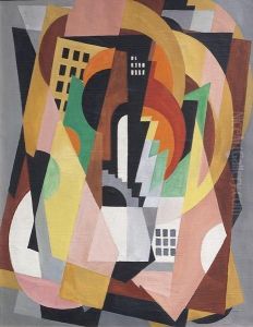Stadt by Gottfried Graf