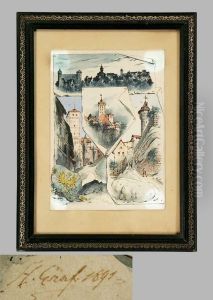 Nurnberger Stadtansichten by Hugo Graf