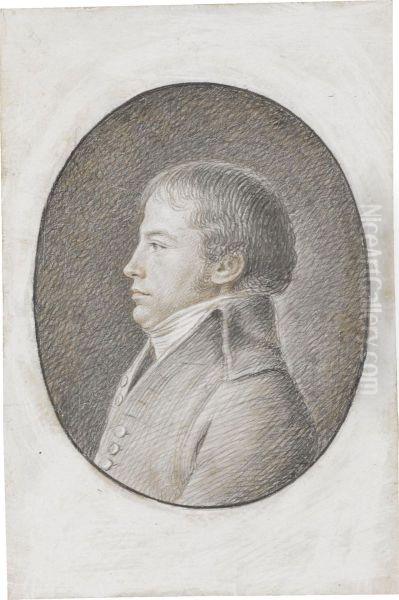 Head And Shoulders Portrait Of A Man In Profile - view 1