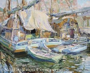 New Basin Canal, New Orleans by Robert Wadsworth Grafton