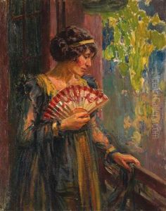Woman With A Fan