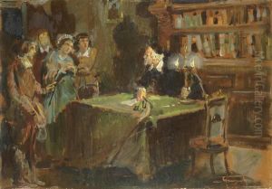 Figure In Un Interno (promessi Sposi)