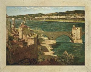 The Bridge At Avignon by George Graham