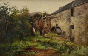 La Ferme, Moulin A Eau by George Graham