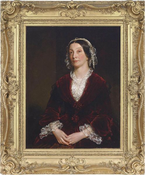 Portrait Of Mrs Adam Black - view 1