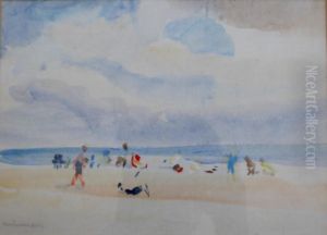 Figures On A Beach