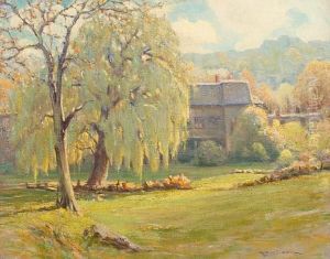 House In A Landscape by Robert Alexander Graham