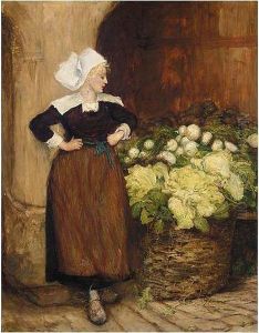 The Market Seller by Thomas Alexander Graham